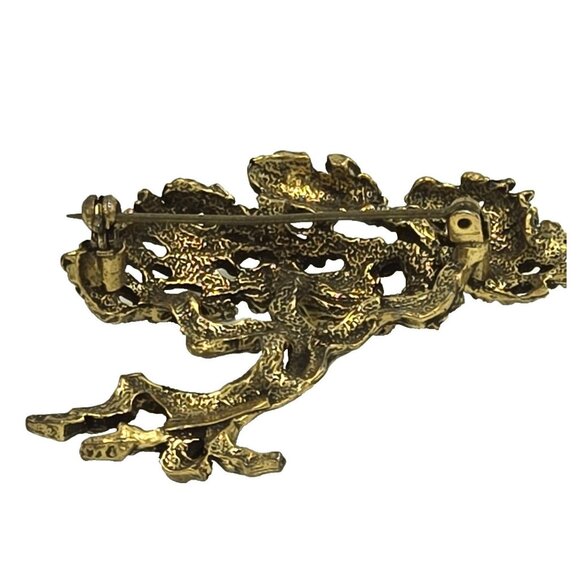 Vintage Zentall Monterey Cypress Bonsai Brooch - Picture 8 of 11